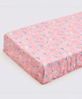 Organic Celestial Pink Crib Sheet