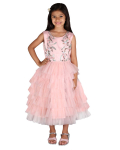 Dual Floral Frill Dress