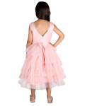 Dual Floral Frill Dress