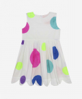 Peakaboo Dress Multi-Colour Polka