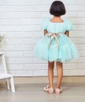 Pretty Aqua Blue Party Wear Dress