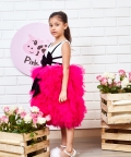Pink Ruffled Dress