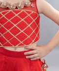 Red  And Gold Ghaghra Choli