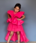 Pink Flamingo Red Carpet Gown
