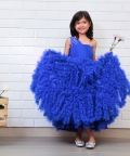 Tiny Tots Gown In Royal Blue