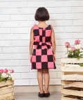 Neopherene Chequered Pink Top Skirt