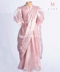 Peach Shimmer Saree