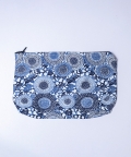 Lil Drama Blue Pencil Pouch With Zipper
