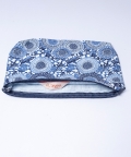 Lil Drama Blue Pencil Pouch With Zipper