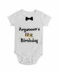 Personalised 1/2 birthday romper
