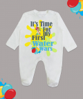 Personalised First Water War Romper