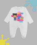 Personalised Holiya Me Udde Re Gulaal Romper