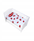 Personalised Kiss Cotsheet