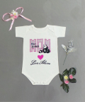 Personalised Panda Love Romper