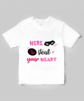 Personalised Steal Your Heart T-Shirt