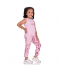 Planet First Slogan Vest with Tie-up, Pink