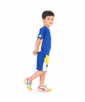 Be-Reefliable T-Shirt with matching Shorts Unisex Set, Blue