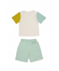 Coral Dream T-shirt with matching Shorts Unisex Set