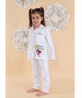 Pink Detailing Personalised Night Suit