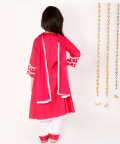 Pink Shell Aline Kurta Set