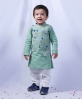 Floral Flap Kurta Set