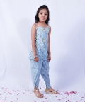 Light Blue Sphagetti Style Set