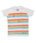 Playful Spongebob Stripes T-Shirt