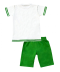Pop It White & Green Printed Co-Ord Set