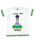Pop It White & Green Printed Co-Ord Set