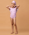 Pink Stripe Swimsuit