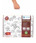 Pepplay Doodle Placemats Superheroes & Monsters 