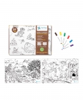 Pepplay Doodle Placemats Prehistoric Series 