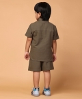 Linen Short Set
