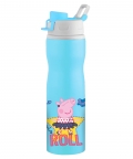 Blue Color Peppa Pig Kids Water Bottle Tuktuk - 750 Ml