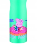Green Color Peppa Pig Kids Water Bottle Tuktuk  -750 Ml