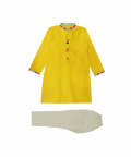 Yellow Tassel Kurta