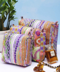 African Print Vanity Kit Set