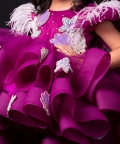 Violet Star Seashell High-Low