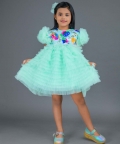 Multi- Color Sequin Frock