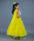 Yellow Layered Gown