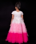 Pink Layered Gown
