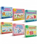 Puzzle Set - 15 Puzzle Pcs Each,Set of 6