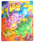 Puzzles Dinosaurs Theme Play & Learn, Creativity-40 Pieces
