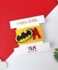 Personalized Wristband Rakhi-Batman