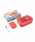 Red Color Paw Patrol Kids Lunch Box Tasty Bites - 850 Ml