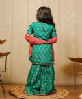 Green Sharara Set With Dupatta