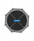 Compact Round Trampoline With Enclosure