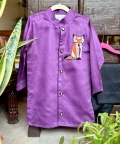 Fox Jungle Animal Theme Kurta Set