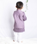 Enchanted Multicolor Beads Jacket With Kurta Set