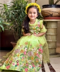 Enchnated Embroidered Ghagra Set